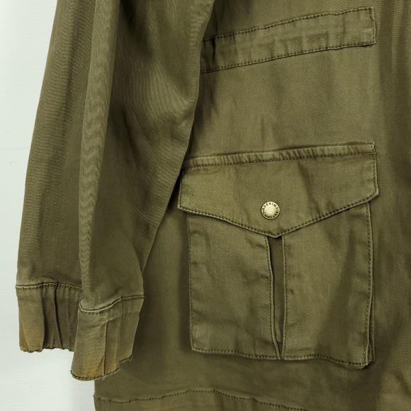 Tinsel Stitch Fix Chapleen Cargo Coat Olive Green - Picture 4 of 8